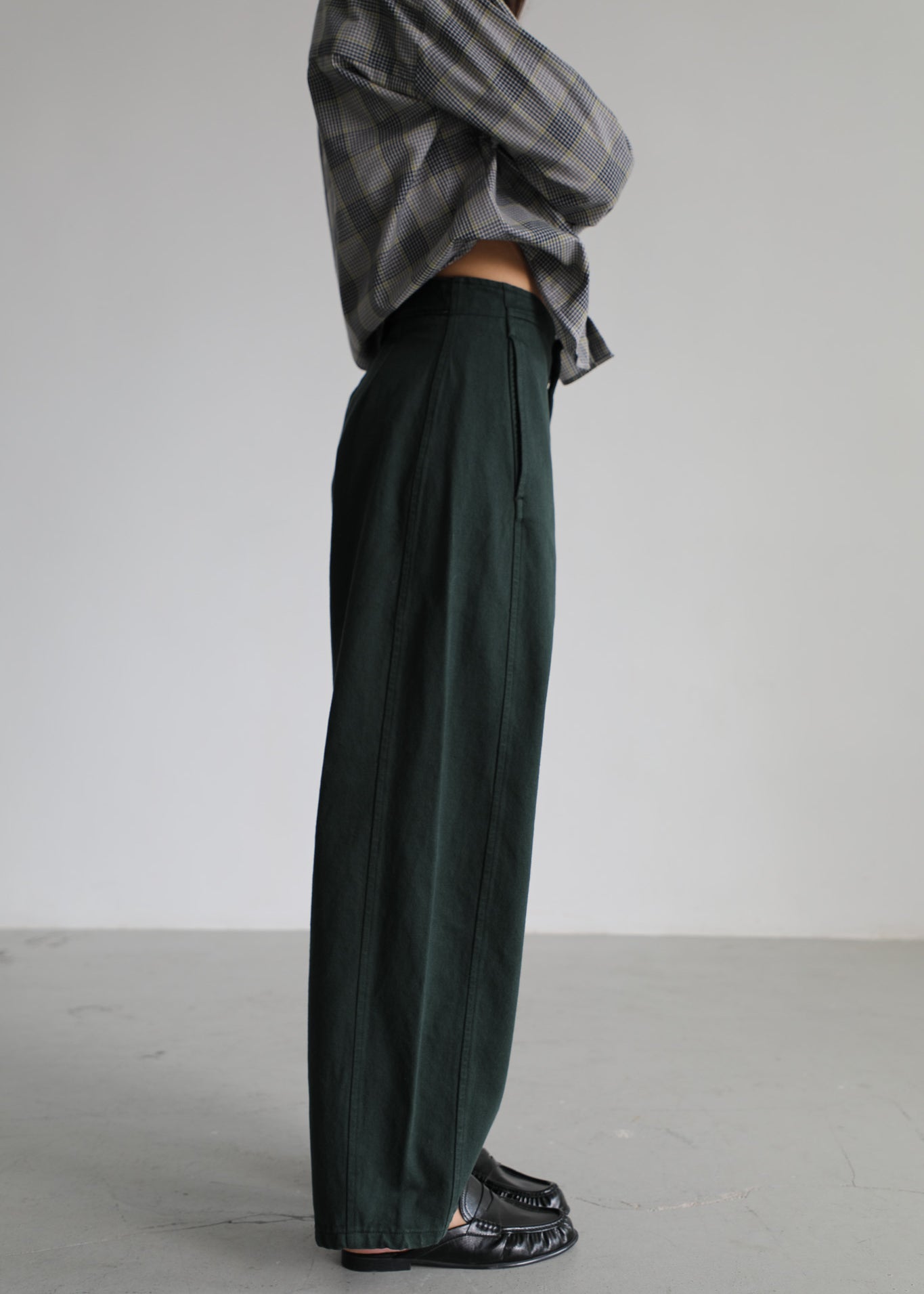 Barrel Pants Green