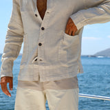 Linen Jacket Beige