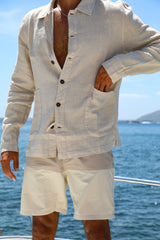 Linen Jacket Beige