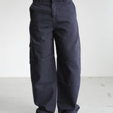Wide Pocket Comfy Pants Dark Navy