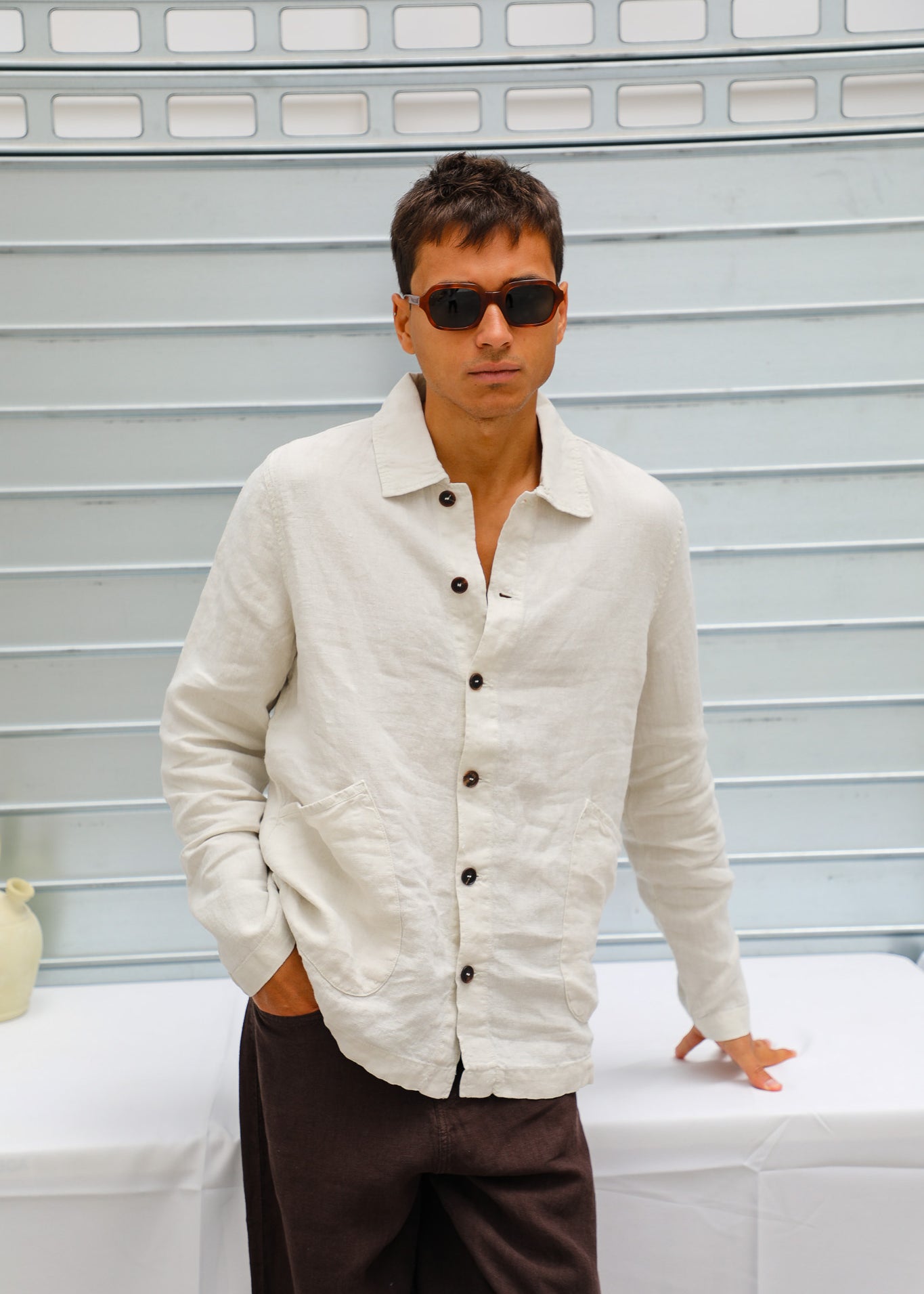 Linen Jacket Natural