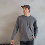 Soft Long Trendy T-shirt Dark Grey