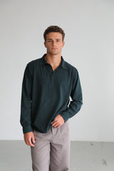 Soft Modern Polo Dark Green