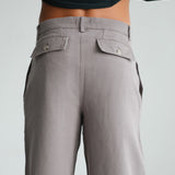 Wide Retro Comfy Pants Grey