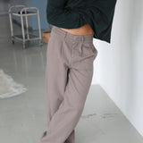 Wide Retro Comfy Pants Grey