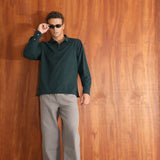Soft Modern Polo Dark Green