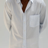 Square Shirt Light Blue
