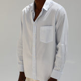 Square Shirt Light Blue