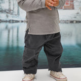 Ramsitos Corduroy Comfy Pants Dark Navy