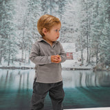 Ramsitos Long Modern Polo Light Grey