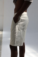 Short Modern Comfy Pants Natural