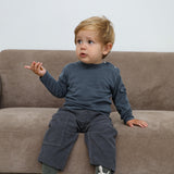 Ramsitos Long Trendy Side Pocket Dark Navy