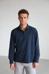 Soft Modern Polo Dark Navy