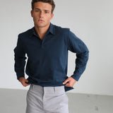 Soft Modern Polo Dark Navy