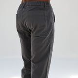 Button Comfy Pants Navy