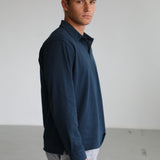 Soft Modern Polo Dark Navy