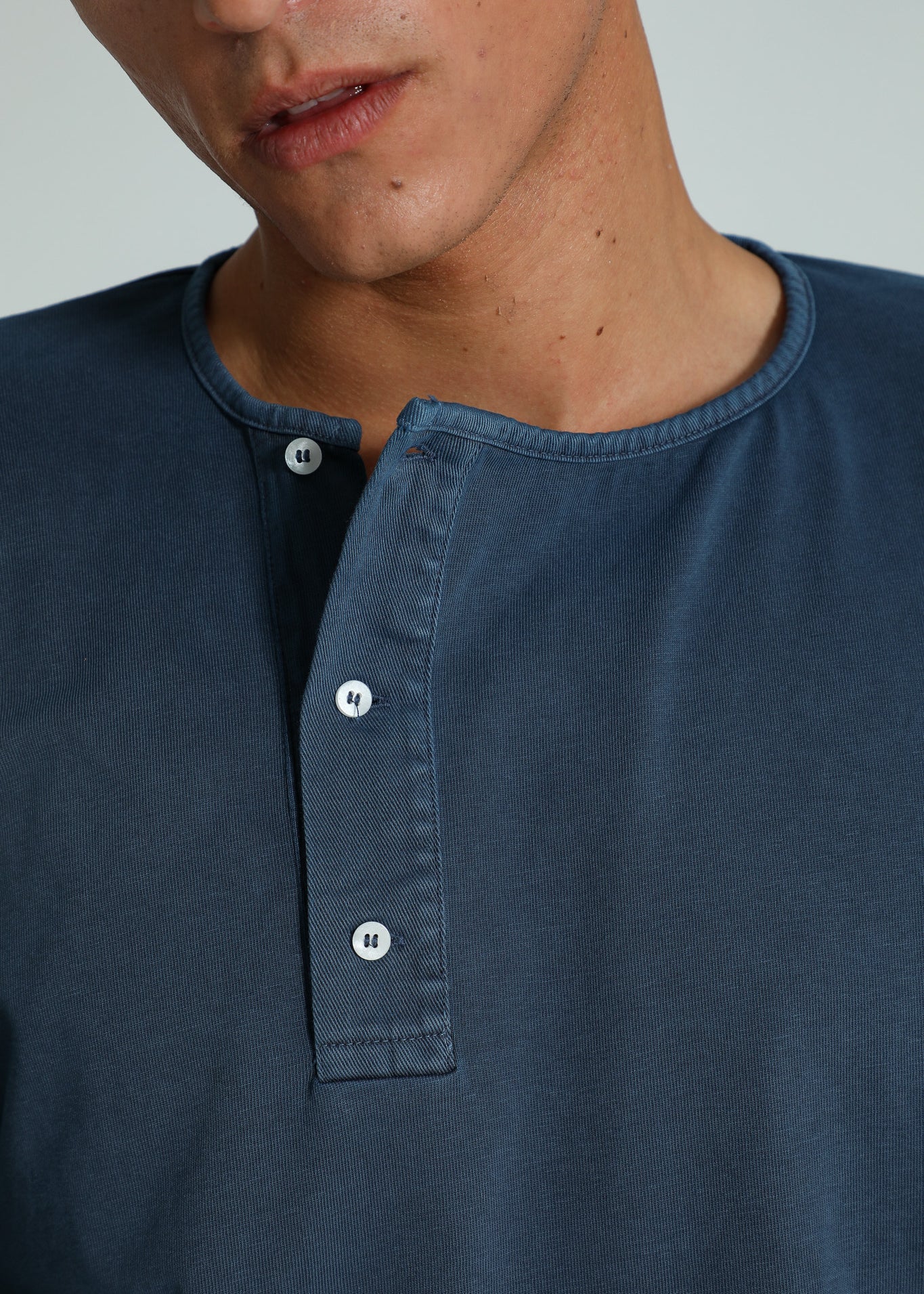 Trendy Buttons Dark Navy
