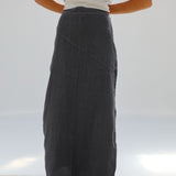 Linen Skirt Petrol
