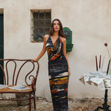 Halter Top Marble