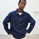 Dark Denim Polo