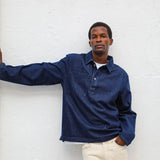 Dark Denim Polo