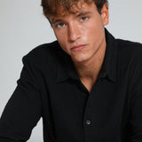 Vintage Shirt Stripes Black