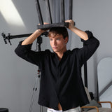 Vintage Shirt Stripes Black