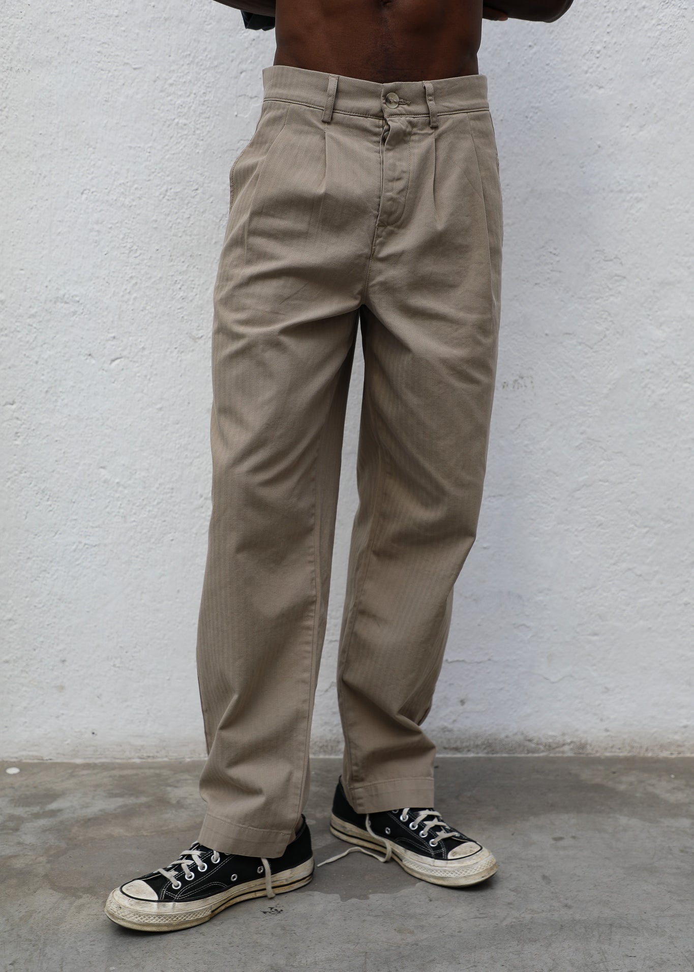 Retro Comfy Pants Taupe