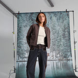 Modern Wool Flow Jacket Brown