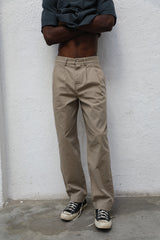 Retro Comfy Pants Taupe