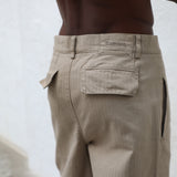 Retro Comfy Pants Taupe