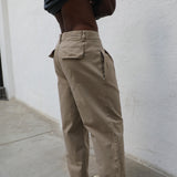 Retro Comfy Pants Taupe