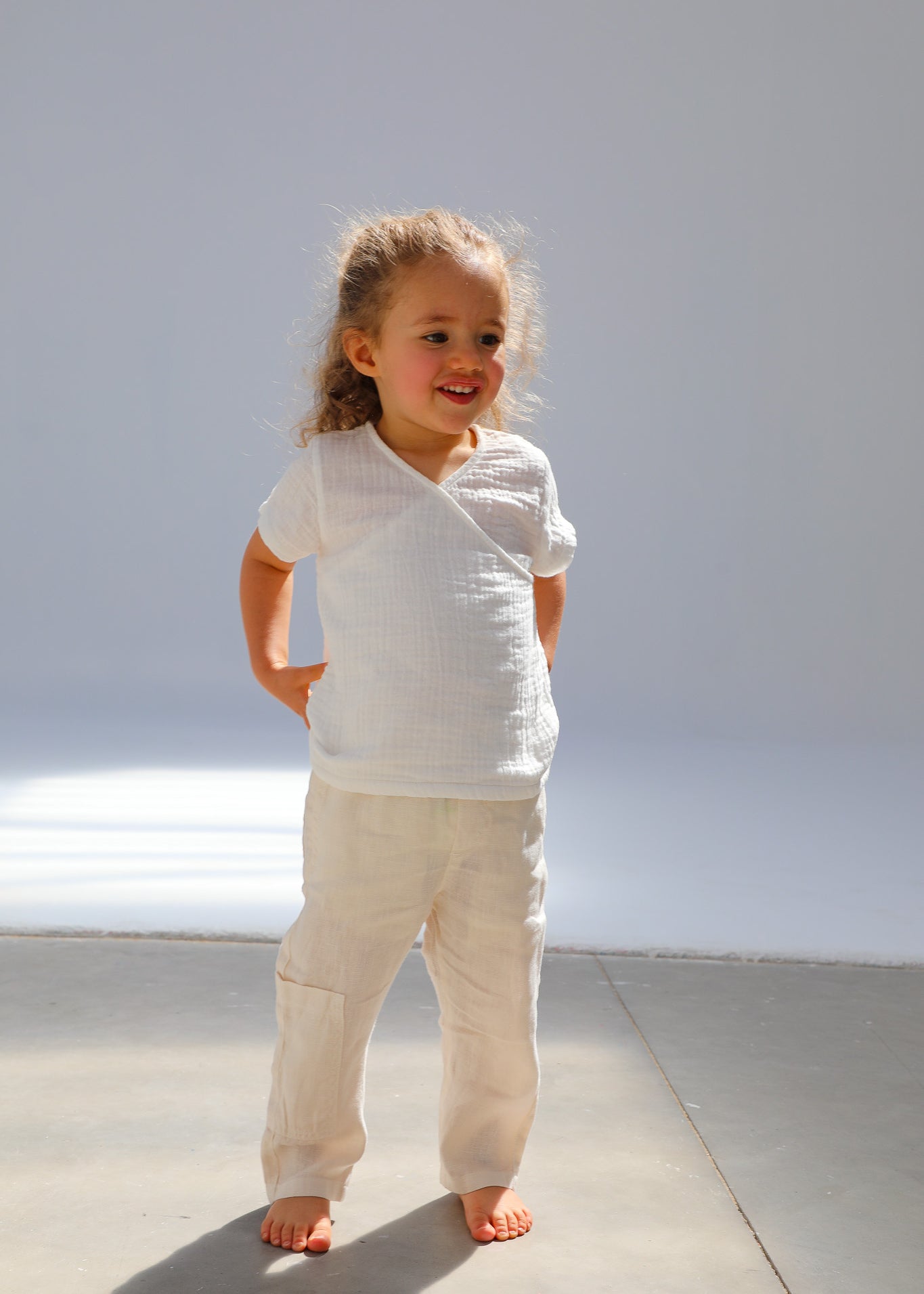 Ramsitos Cotton Blouse White