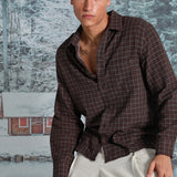 Square Shirt Brown