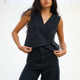 Wide Open Pants Navy