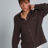 Square Shirt Brown