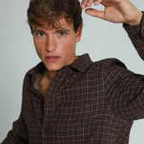 Square Shirt Brown