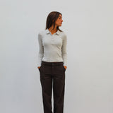Modern Comfy Pants Women Dark Brown