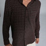 Square Shirt Brown