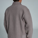 Wool Flow Jacket Light Brown