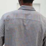 Square Shirt Grey & Orange