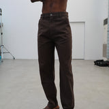 Modern Comfy Pants Brown