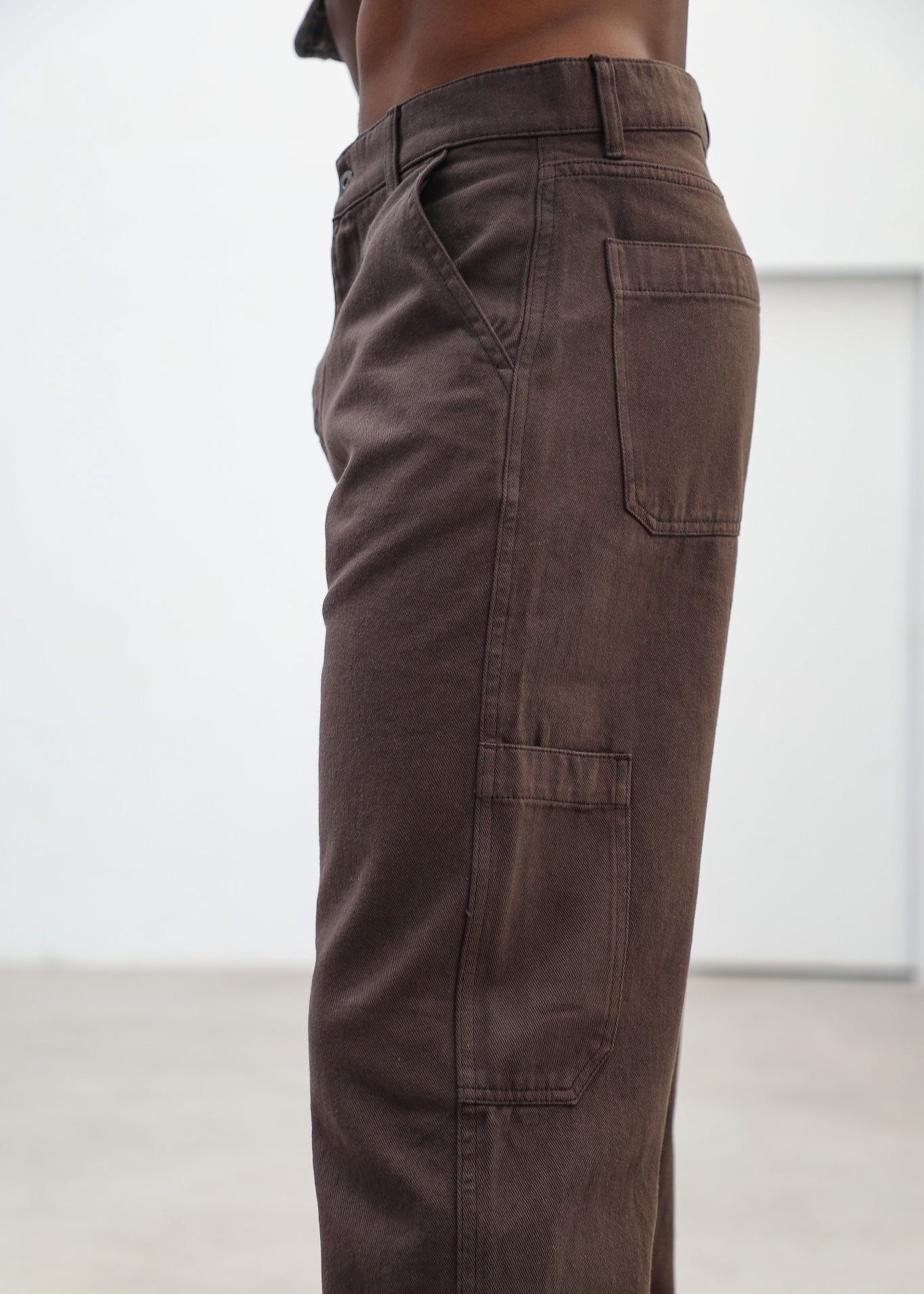 Modern Comfy Pants Brown