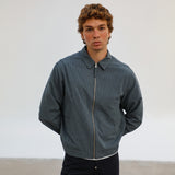 Square Modern Jacket Blue