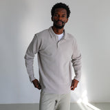 Polo Sweater Light Grey