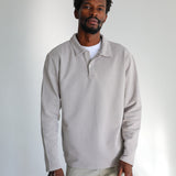 Polo Sweater Light Grey