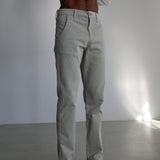 Button Comfy Pants Green