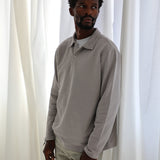 Polo Sweater Light Grey