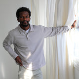 Polo Sweater Light Grey