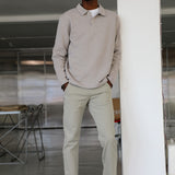 Button Comfy Pants Green